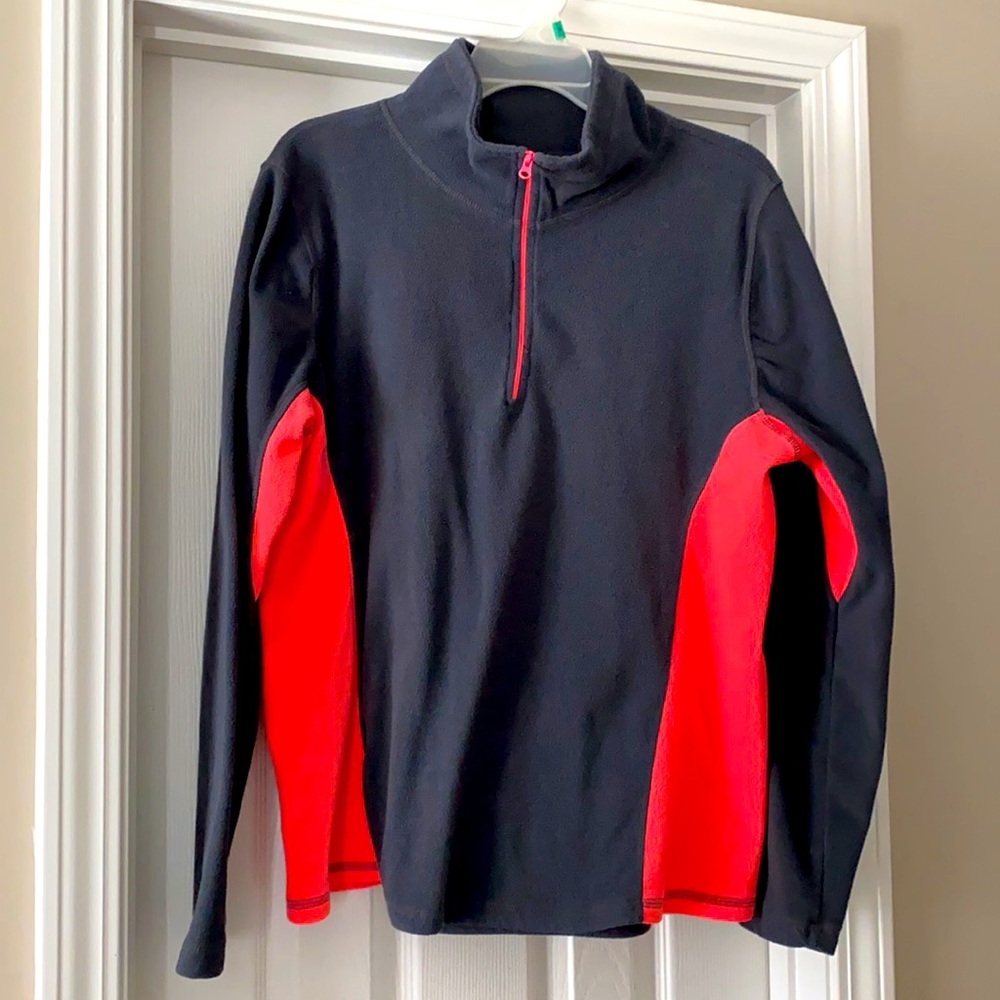 Comfy zip pullover